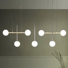 Paz Steel 7 Light Pendant